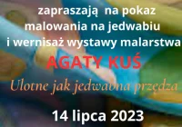 „Ulotne jak jedwabna przędza …” – zaproszenie na pokaz i wernisaż - zdjęcie główne