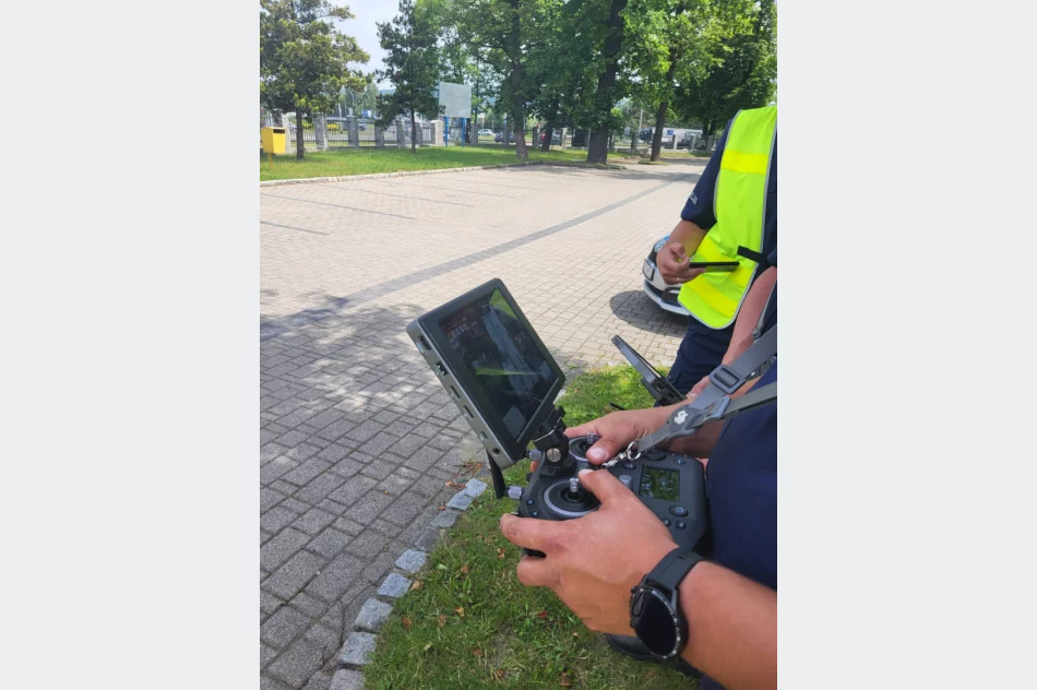 Mandaty z drona - zobacz nagranie - zdjęcie 2