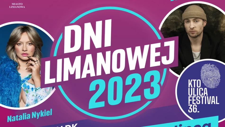 Dziś ruszają Dni Limanowej 2023 i pierwsze koncerty! Zobacz program  - zdjęcie 1