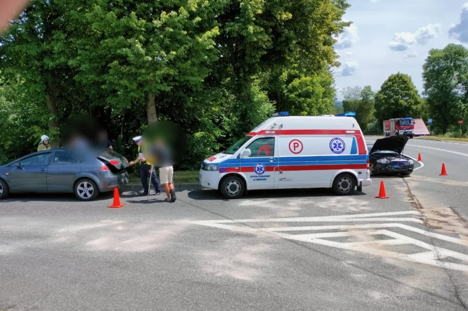 Kolizja na skrzyżowaniu - nikomu nic się nie stało - zdjęcie 3