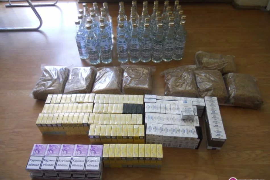 Nielegalny spirytus sprzedawany na targu - zdjęcie 2