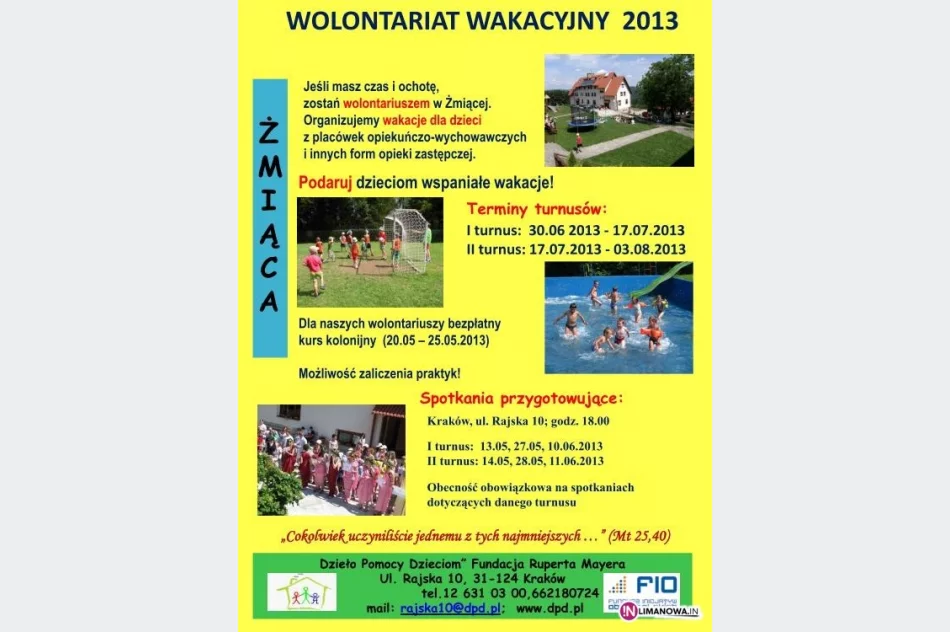 Zostań wakacyjnym wolontariuszem - zdjęcie 4