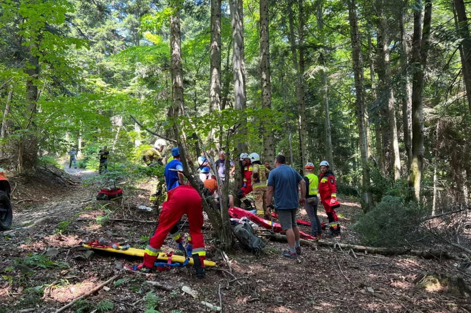 Ratownicy mieli pełne ręce roboty - poważne wypadki w górach - zdjęcie 6