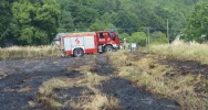 Pożar traw: poparzona osoba trafiła do szpitala - zdjęcie 4