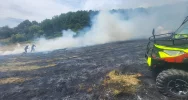 Mandat za pożar traw, poparzona kobieta wyszła ze szpitala - zdjęcie 5