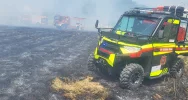 Mandat za pożar traw, poparzona kobieta wyszła ze szpitala - zdjęcie 2