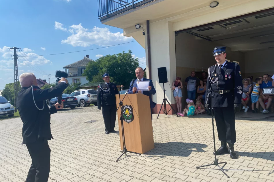 Uroczysta przysięga adeptów jednostki OSP Wysokie - zdjęcie 4