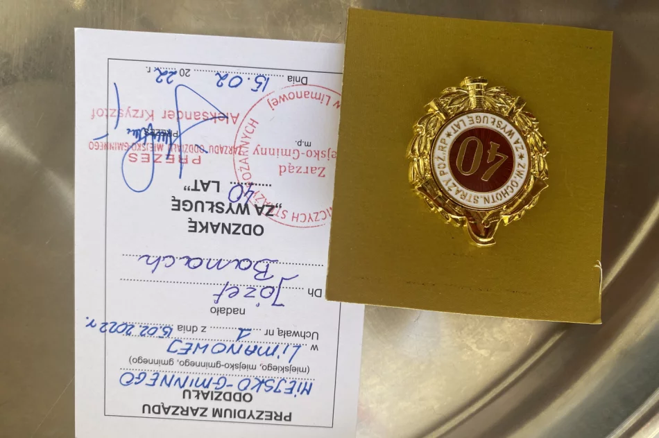 Uroczysta przysięga adeptów jednostki OSP Wysokie - zdjęcie 8