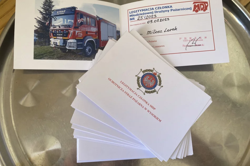 Uroczysta przysięga adeptów jednostki OSP Wysokie - zdjęcie 12