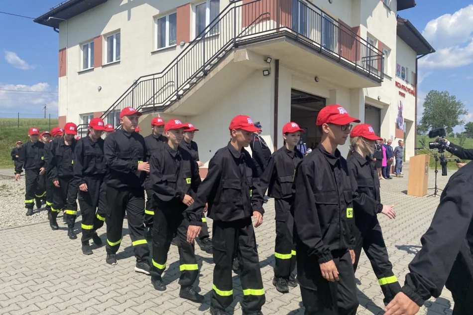 Uroczysta przysięga adeptów jednostki OSP Wysokie - zdjęcie 18