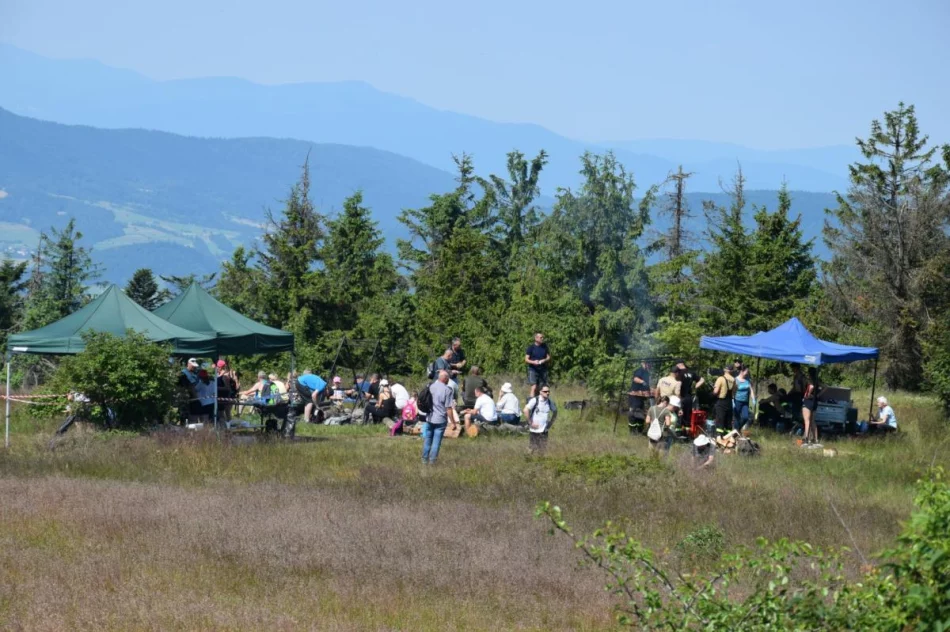 Turyści spotkali się na Ćwilinie  - zdjęcie 12