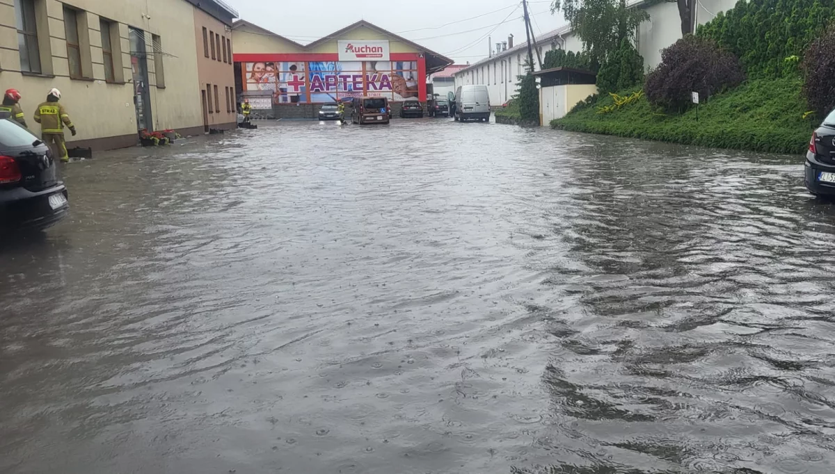 Kilkanaście interwencji po jednej burzy