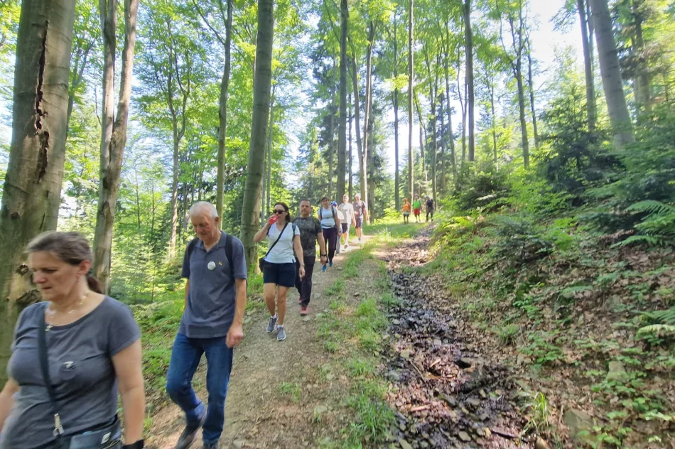 Kolejny szlak na mapie Beskidu Wyspowego-Góra Kamionna - zdjęcie 17