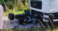 14-latek zderzył się czołowo z ciężarówką - zdjęcie 2