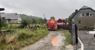 Spłonął budynek, działania straży trwają - zdjęcie 3
