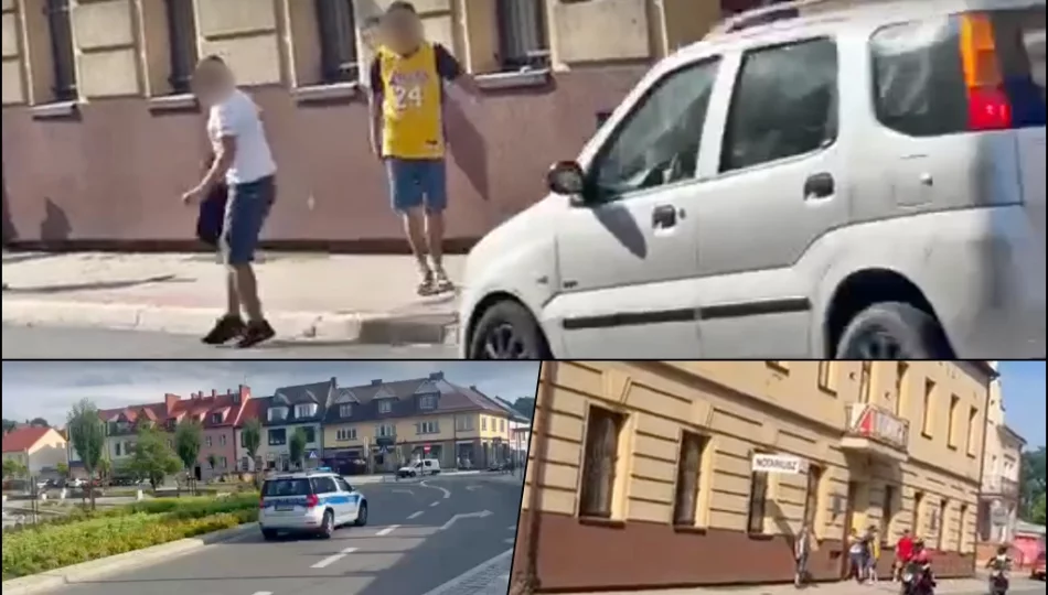 Policja wyjaśnia awanturę w centrum miasta - zdjęcie 1