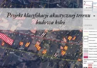 Projekt klasyfikacji akustycznej terenu - budowa kolei - zdjęcie główne