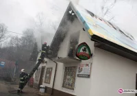 Pożar budynku sklepu - zdjęcie główne
