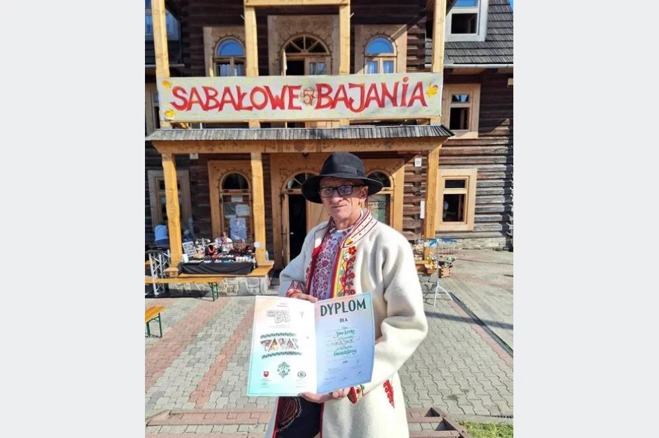Piotr Pławecki nagrodzony podczas „Sabałowych Bajań” w Bukowinie Tatrzańskiej - zdjęcie 5