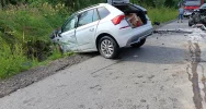 Groźnie wyglądające zderzenie czołowe - zdjęcie 2
