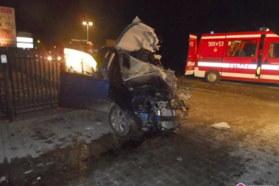 Tragiczne zderzenie opla z manem - zdjęcie 2