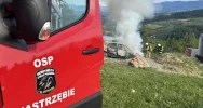 Spłonął samochód osobowy - zdjęcie 4
