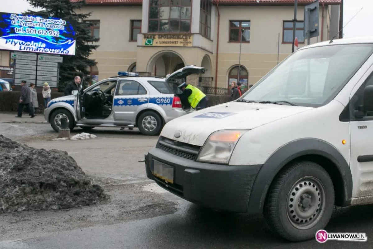 Potrącenie na przejściu dla pieszych