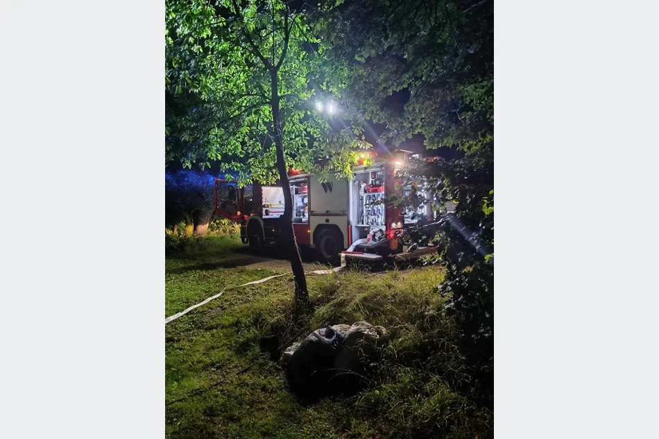 Zwarcie instalacji elektrycznej wywołało pożar  - zdjęcie 6