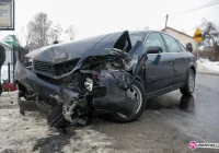 Zderzenie audi z ciężarówką - zdjęcie główne