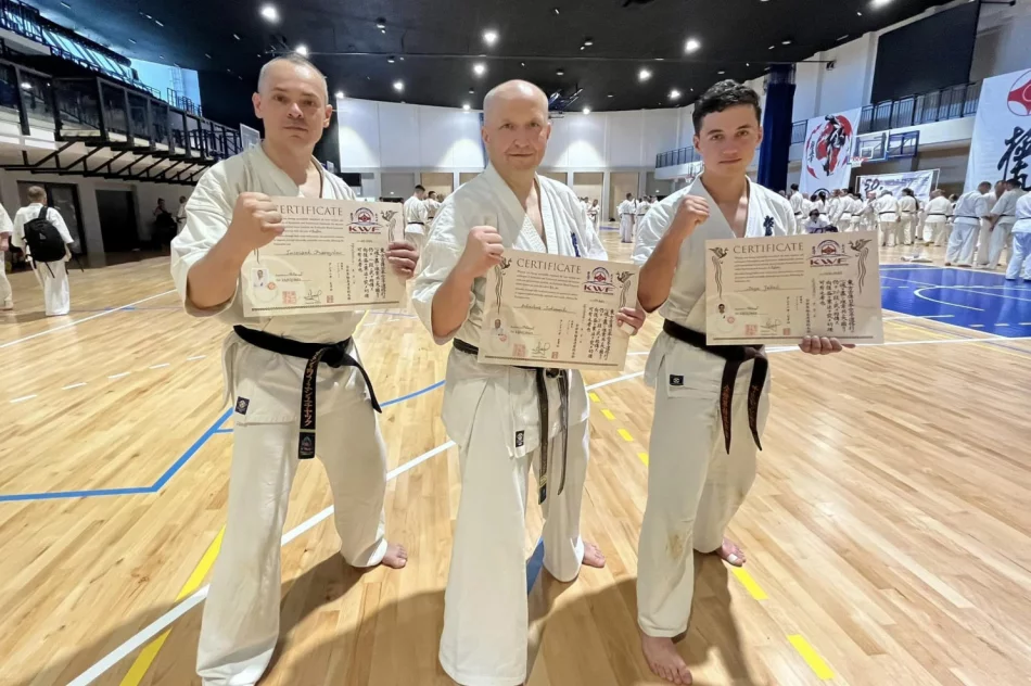 Triumf limanowskich karateków na 50. Wschodnioeuropejskim Obozie Karate Kyokushin w Krakowie - zdjęcie 16