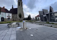 Centrum Limanowej po weekendzie - wysypisko - zdjęcie główne