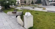 Centrum Limanowej po weekendzie - wysypisko - zdjęcie 4