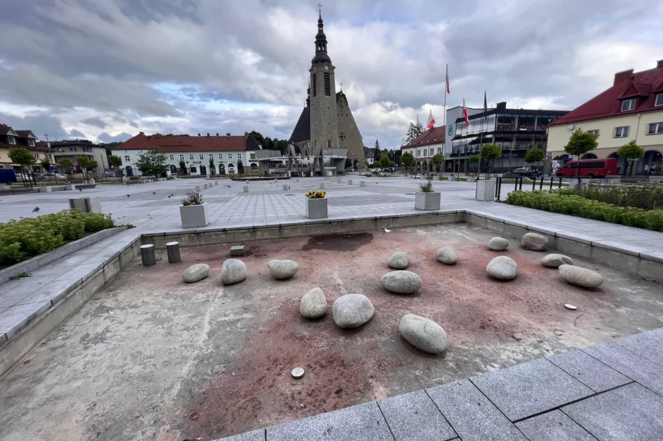 Centrum Limanowej po weekendzie - wysypisko - zdjęcie 20