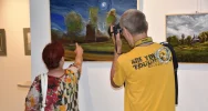 W Miejskiej Galerii Sztuki odbył się wernisaż wystawy Witolda Kubichy - zdjęcie 4