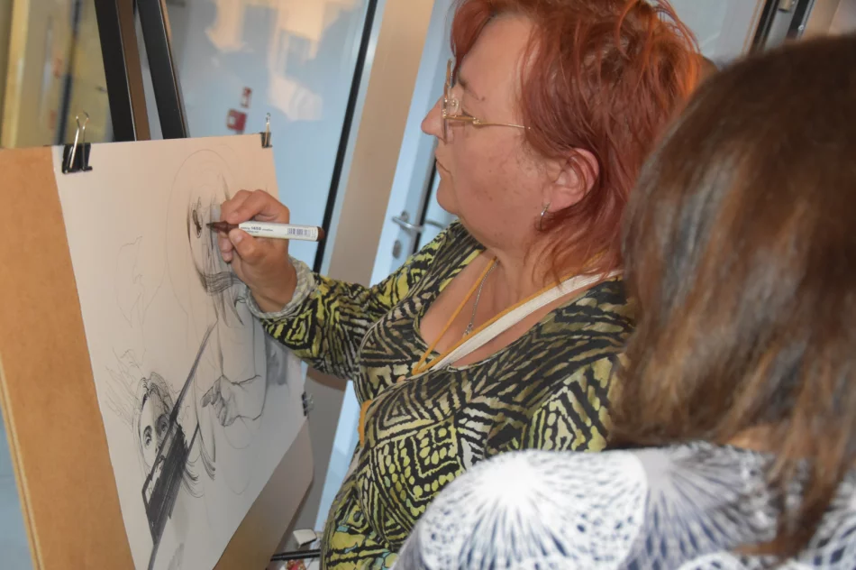 W Miejskiej Galerii Sztuki odbył się wernisaż wystawy Witolda Kubichy - zdjęcie 6