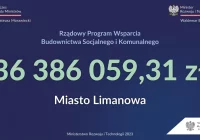36,4 mln zł dla miasta Limanowa z Rządowego Programu Mieszkania Komunalne - zdjęcie główne