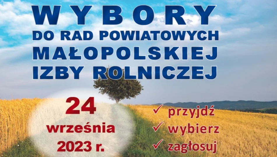 Wybory do izb rolniczych 2023 - zdjęcie 1