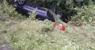 Groźnie wyglądające dachowanie Audi - zdjęcie 2
