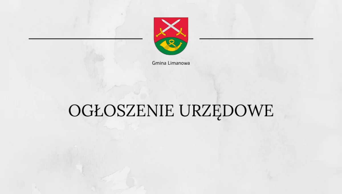 Wykaz nieruchomośći przeznaczony do zmiany