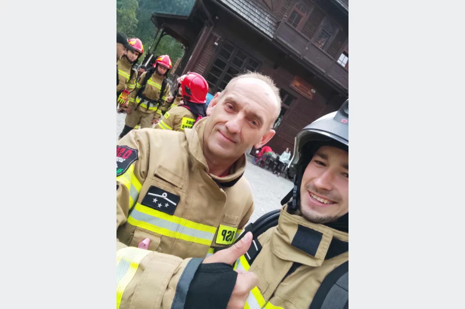 Strażacy z Powiatu Limanowskiego zmierzą się z Tatrami. Chcą obudzić - zdjęcie 7