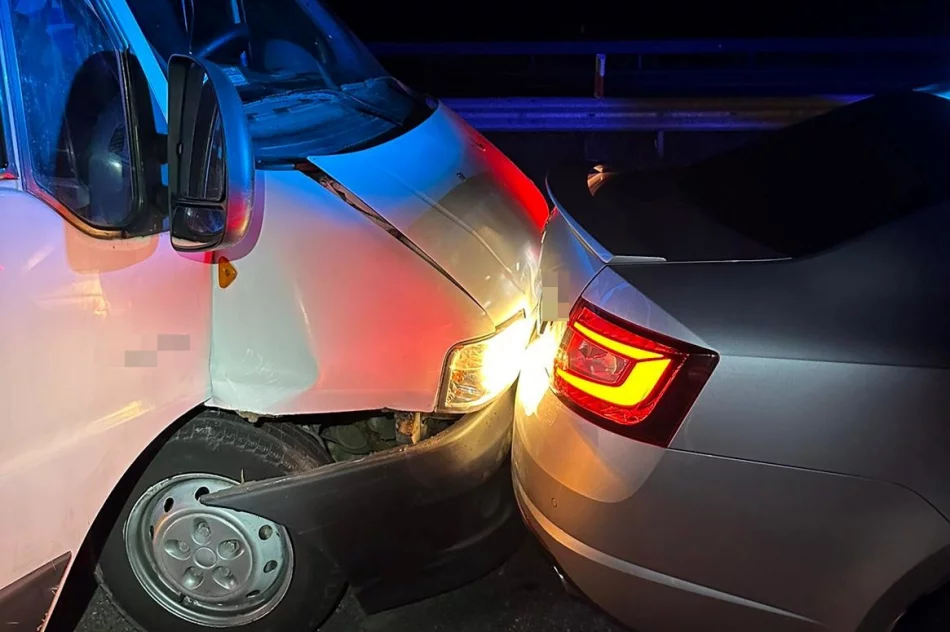 Kolizja straży granicznej w trakcie pościgu za busem migrantami - padły strzały. W środku 28 osób, kierowca uciekł - zdjęcie 3