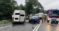 Zderzenie busa i samochodów osobowych. 6 osób zostało rannych - zdjęcie 5