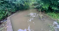 Kanał zatkany, a teren dworca zalany. Mieszkańcy wcześniej interweniowali - zdjęcie 5