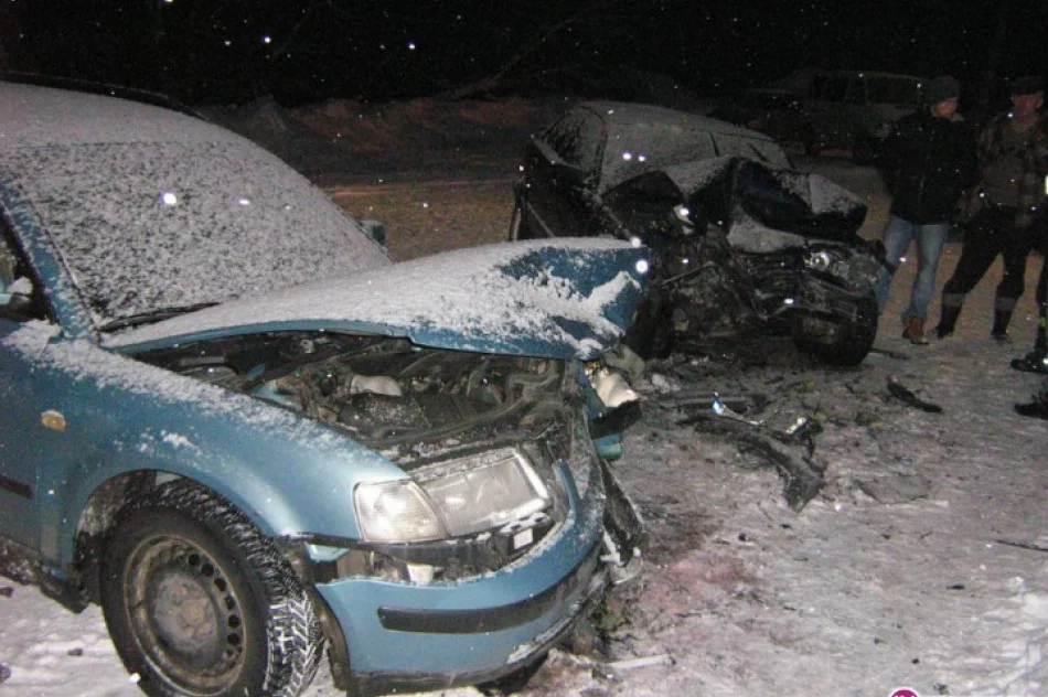 Pościg zakończony zderzeniem czołowym - zdjęcie 3