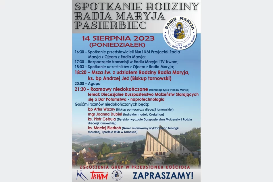Sympatycy Radia Maryja spotkają się w Pasierbcu - zdjęcie 2