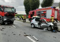 Tragiczny wypadek w Świniarsku: 21-letni kierowca nie żyje - zdjęcie główne