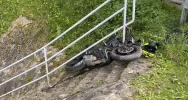 Wypadek motocyklisty na DK28 - zdjęcie 2