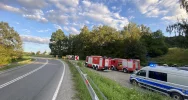 Wypadek motocyklisty na DK28 - zdjęcie 4
