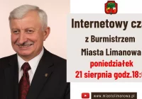 21 sierpnia odbędzie się internetowy czat z Burmistrzem Miasta Limanowa - zdjęcie główne