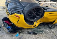 Tragiczny wypadek: zginęło trzech mężczyzn - tożsamość nieznana. Auto wypożyczone - zdjęcie główne